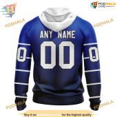 Custom Retro Gradient Design Nhl Toronto Maple Leafs Hoodie 3d 2.jpg - demo10