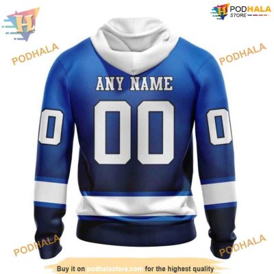 Custom Retro Gradient Design NHL Winnipeg Jets Hoodie 3D Shirt