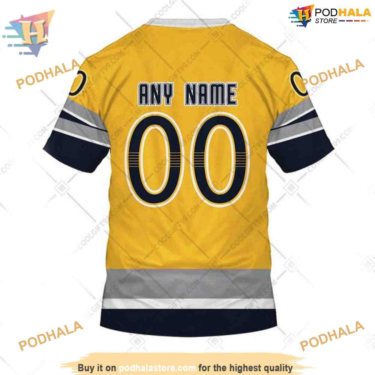 Custom Reverse Retro 2023 Style NHL Nashville Predators Hoodie 3D Custom Reverse Retro 2023 Style NHL Nashville Predators Hoodie 3D