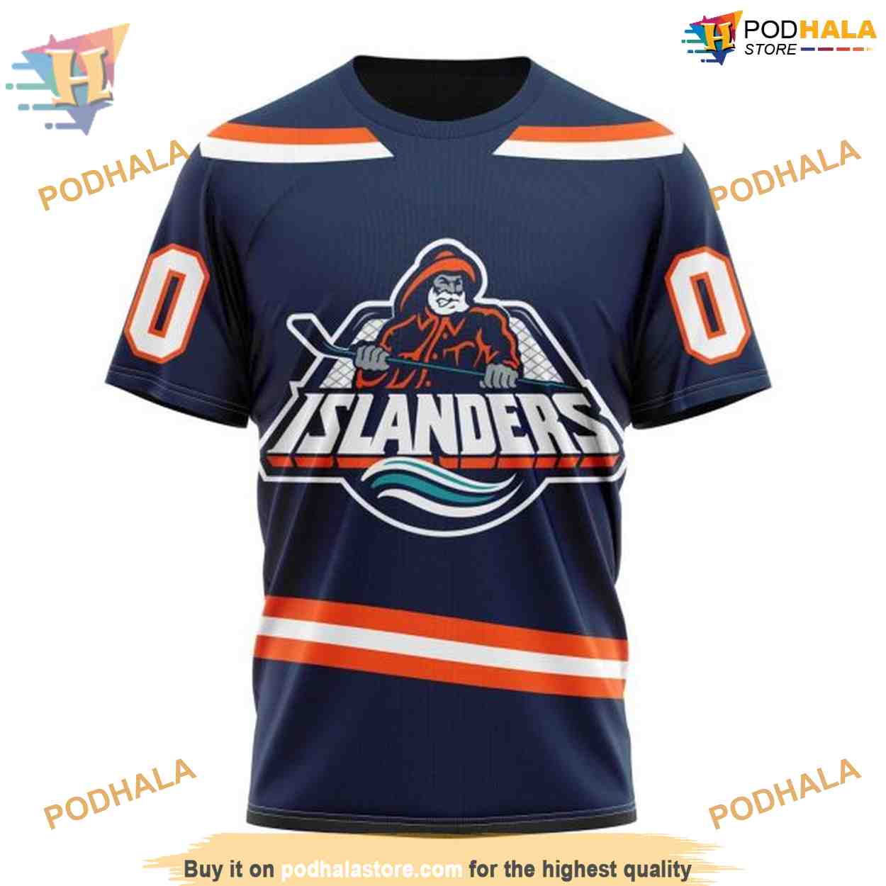 Custom Reverse Retro Kits 2023 NHL New York Islanders Hoodie 3D Custom Reverse Retro Kits 2023 NHL New York Islanders Hoodie 3D