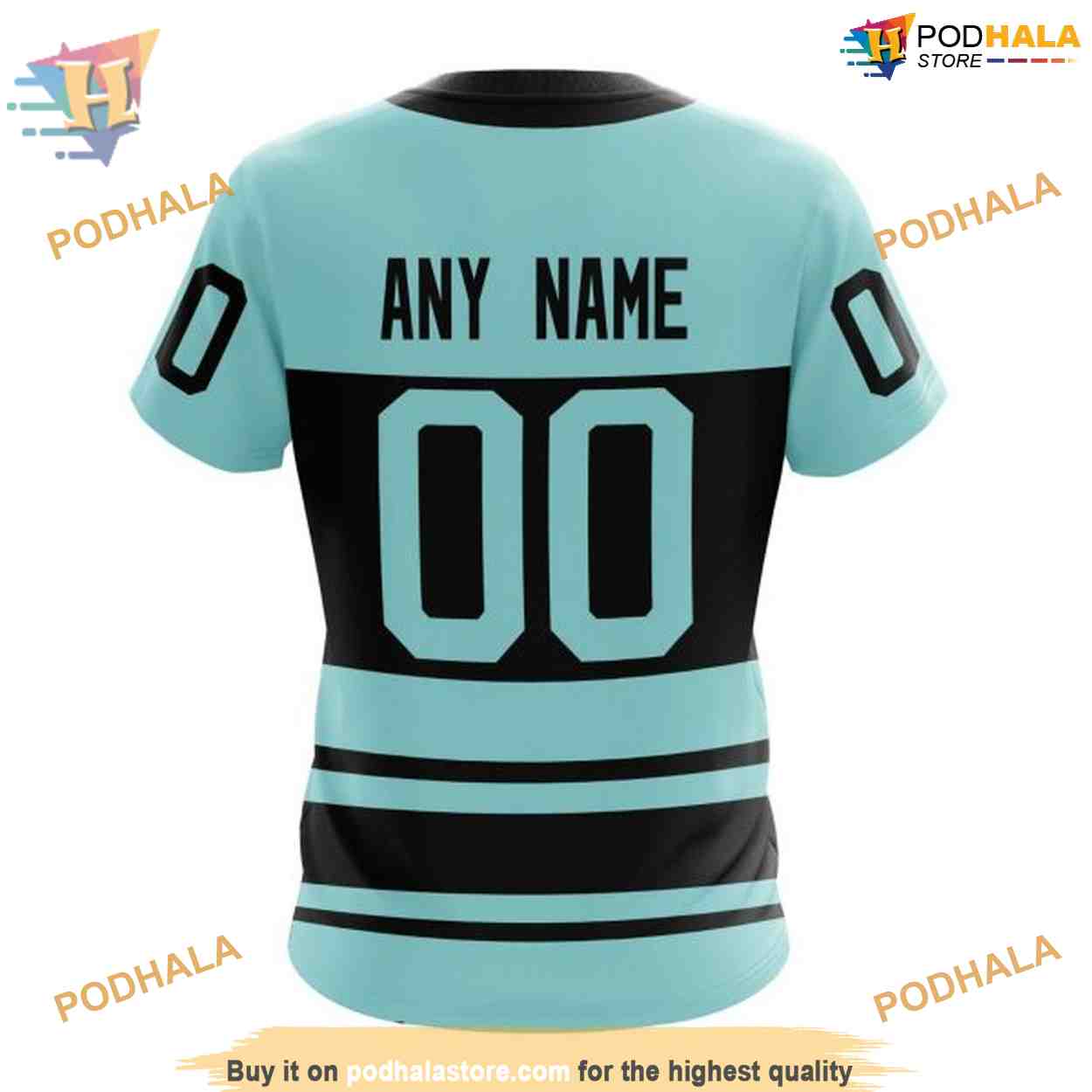 Custom Reverse Retro Kits 2023 NHL Seattle Kraken Hoodie 3D Custom Reverse Retro Kits 2023 NHL Seattle Kraken Hoodie 3D