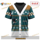 Custom San Jose Sharks Chrismas Season Nhl Shirt Hoodie 3d 3.jpg - demo10