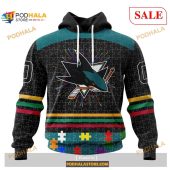 Custom San Jose Sharks Fearless Aganst Autism Nhl Shirt Hoodie 3d 1.jpg - demo10