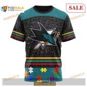 Custom San Jose Sharks Fearless Aganst Autism Nhl Shirt Hoodie 3d 3.jpg - demo10