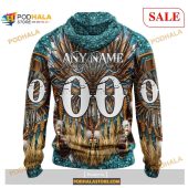 Custom San Jose Sharks Native Costume Design Nhl Shirt Hoodie 3d 2.jpg - demo10