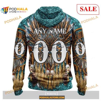 Custom San Jose Sharks Native Costume Design NHL Shirt Hoodie 3D