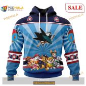 Custom San Jose Sharks Paw Patrol Nhl Shirt Hoodie 3d 1.jpg - demo10