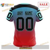 Custom Seattle Kraken Retro Gradient Design Nhl Shirt Hoodie 3d 4.jpg - demo10