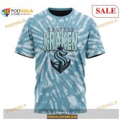 Custom Seattle Kraken Retro Vintage Tie Dye Nhl Shirt Hoodie 3d 3.jpg - demo10