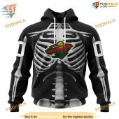 Custom Skeleton Costume For Halloween Nhl Minnesota Wild Hoodie 3d 1.jpg - demo10