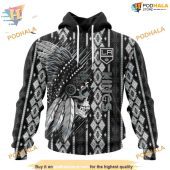 Custom Skull Native Design Nhl Los Angeles Kings Hoodie 3d 1.jpg - demo10