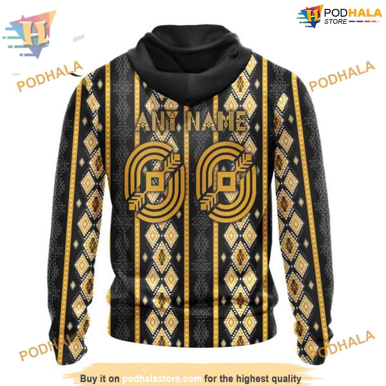 Custom Skull Native Design NHL Pittsburgh Penguins Hoodie 3D Custom Skull Native Design NHL Pittsburgh Penguins Hoodie 3D