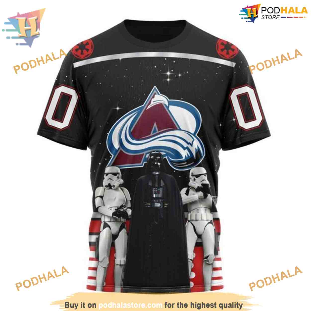 Custom Star Wars Design May The 4th Be With You NHL Colorado Avalanche Hoodie 3D Custom Star Wars Design May The 4th Be With You NHL Colorado Avalanche Hoodie 3D