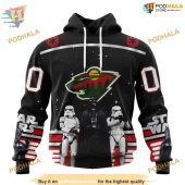 Custom Star Wars Design May The 4th Be With You Nhl Minnesota Wild Hoodie 3d 1.jpg - demo10