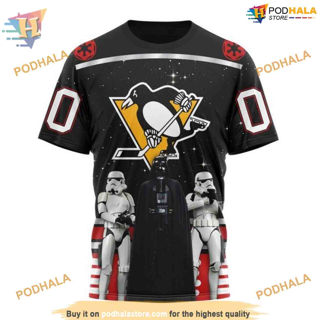 Custom Star Wars Design May The 4th Be With You NHL Pittsburgh Penguins Hoodie 3D Custom Star Wars Design May The 4th Be With You NHL Pittsburgh Penguins Hoodie 3D