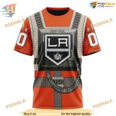Custom Star Wars Rebel Pilot Design Nhl Los Angeles Kings Hoodie 3d 3.jpg - demo10