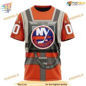 Custom Star Wars Rebel Pilot Design Nhl New York Islanders Hoodie 3d 3.jpg - demo10