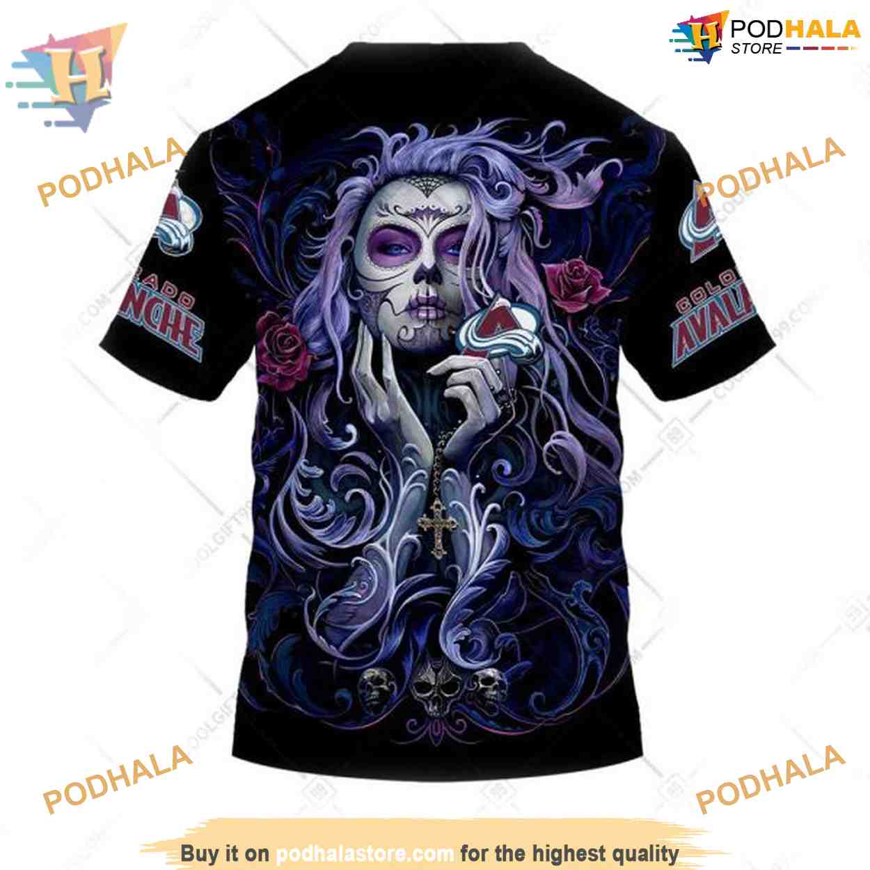 Custom Tattoo Girl Artwork 2023 Unisex NHL Colorado Avalanche Hoodie 3D Custom Tattoo Girl Artwork 2023 Unisex NHL Colorado Avalanche Hoodie 3D