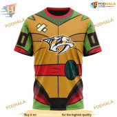 Custom Teenage Mutant Ninja Turtles Design Nhl Nashville Predators Hoodie 3d 3.jpg - demo10