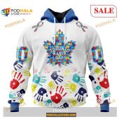 Custom Toronto Maple Leafs Autism Awareness Design Nhl Shirt Hoodie 3d 1.jpg - demo10
