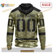 Custom Toronto Maple Leafs Camo Military Appreciation Nhl Shirt Hoodie 3d 2.jpg - demo10