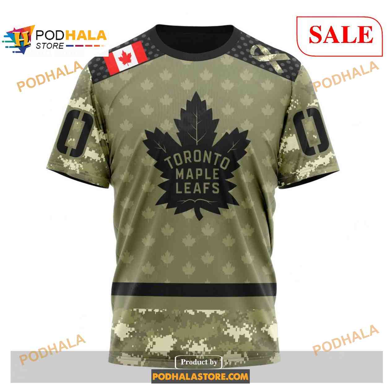 Custom Toronto Maple Leafs Camo Military Appreciation NHL Shirt Hoodie 3D Custom Toronto Maple Leafs Camo Military Appreciation NHL Shirt Hoodie 3D