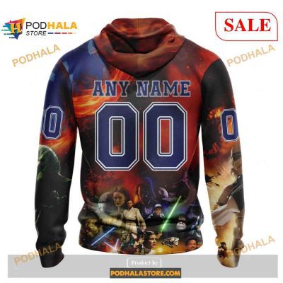 Custom Toronto Maple Leafs Design X Star War NHL Shirt Hoodie 3D