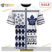 Custom Toronto Maple Leafs Unisex Christmas Nhl Shirt Hoodie 3d 3.jpg - demo10