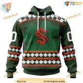 Custom Unisex Hockey Celebrate Patricks Day Nhl Seattle Kraken Hoodie 3d 1.jpg - demo10