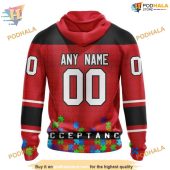 Custom Unisex Hockey Fights Against Autism Nhl Detroit Red Wings Hoodie 3d 2.jpg - demo10