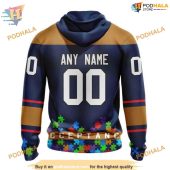 Custom Unisex Hockey Fights Against Autism Nhl Edmonton Oilers Hoodie 3d 2.jpg - demo10