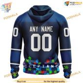 Custom Unisex Hockey Fights Against Autism Nhl Vancouver Canucks Hoodie 3d 2.jpg - demo10