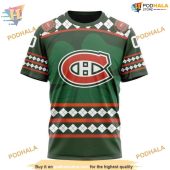 Custom Unisex Hockey St Patricks Day Nhl Montreal Canadiens Hoodie 3d 3.jpg - demo10