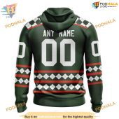 Custom Unisex Hockey St Patricks Day Nhl New York Islanders Hoodie 3d 2.jpg - demo10
