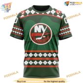 Custom Unisex Hockey St Patricks Day Nhl New York Islanders Hoodie 3d 3.jpg - demo10