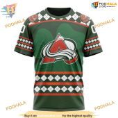 Custom Unisex Kits Hockey Celebrate St Patricks Day Nhl Colorado Avalanche Hoodie 3d 3.jpg - demo10