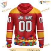 Custom Unisex Kits Hockey Fights Against Autism Nhl Calgary Flames Hoodie 3d 2.jpg - demo10