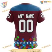 Custom Unisex Kits Hockey Fights Against Autism Nhl Colorado Avalanche Hoodie 3d 4.jpg - demo10