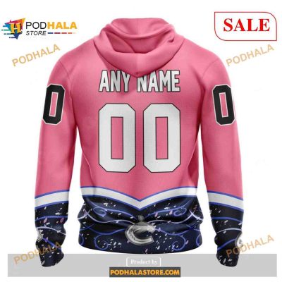 Custom Vancouver Canucks Fights Cancer NHL Shirt Hoodie 3D