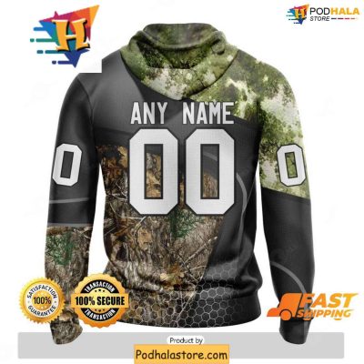Custom Vegas Golden Knights 3D Hoodie, Unique Hunting Camouflage NHL Fan Design