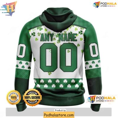 Custom Vegas Golden Knights 3D Hoodie for St Patricks Day Celebration
