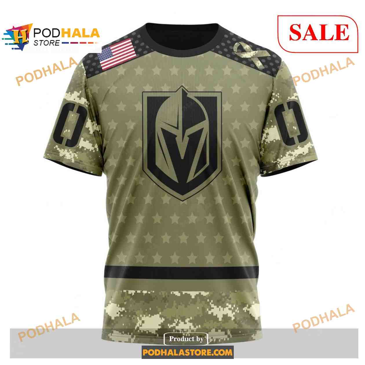 Custom Vegas Golden Knights Camo Military Appreciation Sweatshirt NHL Hoodie 3D Custom Vegas Golden Knights Camo Military Appreciation Sweatshirt NHL Hoodie 3D