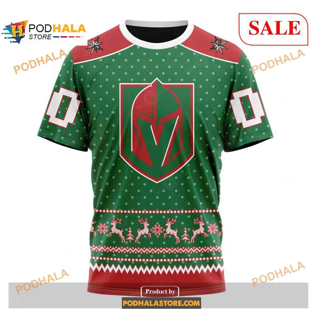 Custom Vegas Golden Knights Christmas Apparel Sweatshirt NHL Hoodie 3D Custom Vegas Golden Knights Christmas Apparel Sweatshirt NHL Hoodie 3D