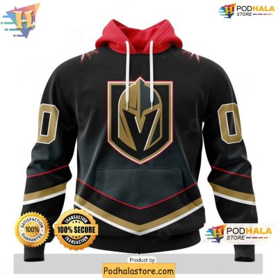 Custom Vegas Golden Knights Hoodie 3D, NHL Ice Hockey Clothing