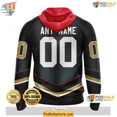Custom Vegas Golden Knights Hoodie 3D, NHL Ice Hockey Clothing