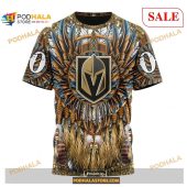 Custom Vegas Golden Knights Native Costume Design Sweatshirt Nhl Hoodie 3d 3.jpg - demo10