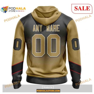 Custom Vegas Golden Knights Retro Gradient Design Sweatshirt NHL Hoodie 3D