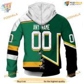 Custom Vintage Mix Minnesota North Stars Jersey Style Nhl Dallas Stars Hoodie 3d 3.jpg - demo10