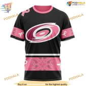 Custom We Wear Pink Breast Cancer Nhl Carolina Hurricanes Hoodie 3d 3.jpg - demo10