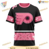 Custom We Wear Pink Breast Cancer Nhl Philadelphia Flyers Hoodie 3d 3.jpg - demo10